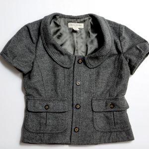 Banana Republic Wool Summer Blazer Jacket -Gray 8